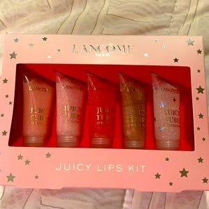 Juicy lips kit from Lancôme Paris .